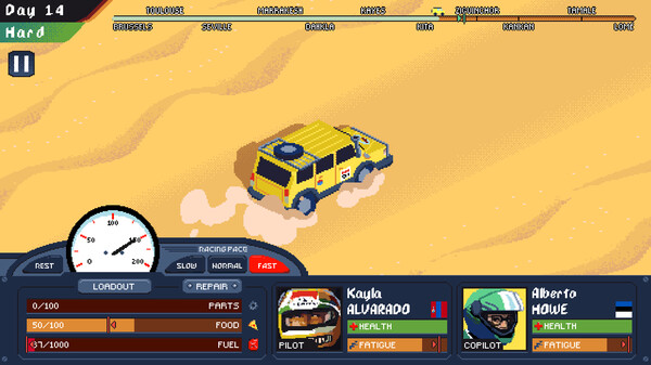 Desert Race Adventures screenshot 5