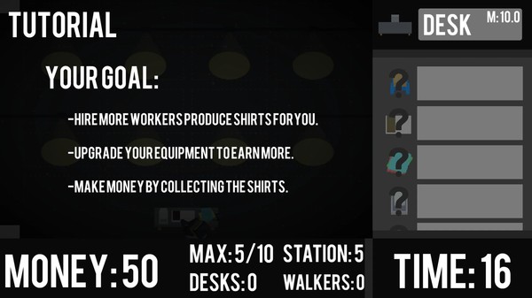 SweatShop screenshot 1