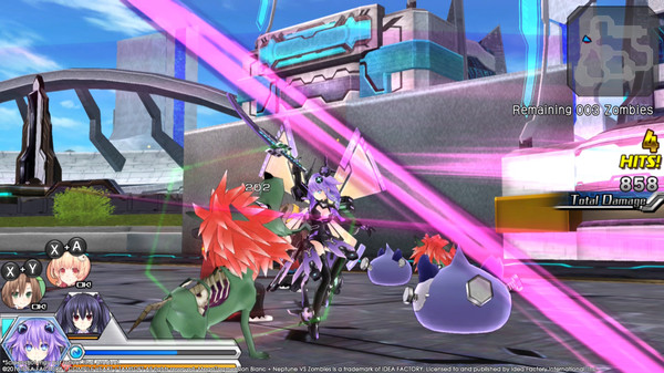 MegaTagmension Blanc + Neptune VS Zombies (Neptunia) screenshot 5