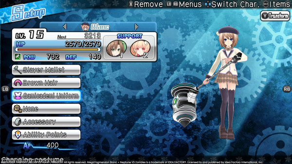 MegaTagmension Blanc + Neptune VS Zombies (Neptunia) screenshot 6