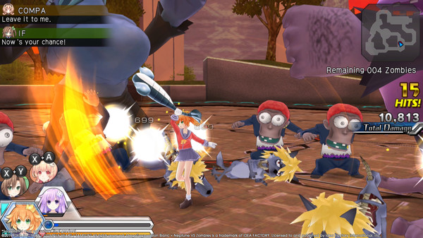 MegaTagmension Blanc + Neptune VS Zombies (Neptunia) screenshot 7