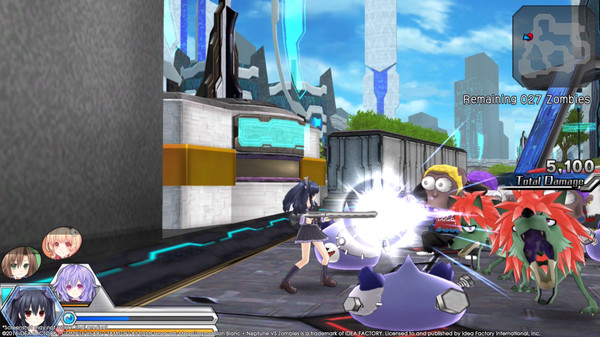 MegaTagmension Blanc + Neptune VS Zombies (Neptunia) screenshot 4