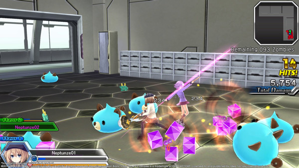 MegaTagmension Blanc + Neptune VS Zombies (Neptunia) screenshot 1