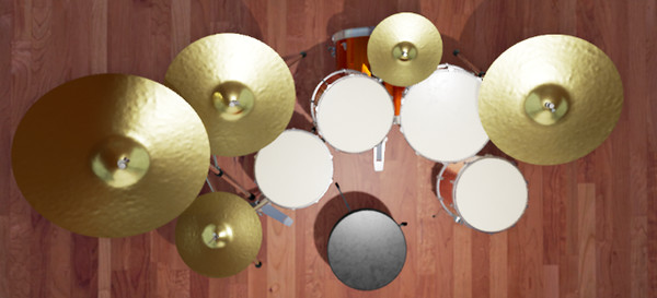 DrumKit VR - Play drum kit in the world of VR screenshot 1