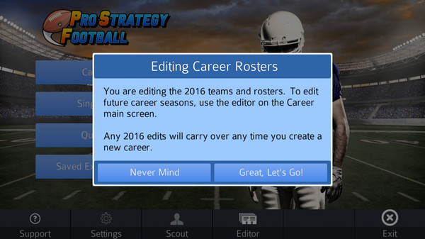 Pro Strategy Football 2016 screenshot 3