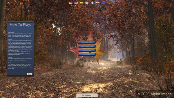 Autumn Park Mini Golf screenshot 1