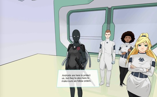 Angels & Demigods - SciFi VR Visual Novel screenshot 8