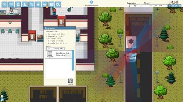 Hospitalize screenshot 2