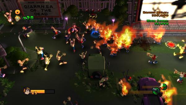 Burn Zombie Burn! screenshot 1