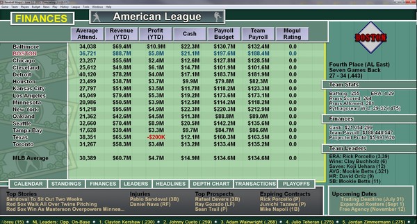 Baseball Mogul Diamond screenshot 8