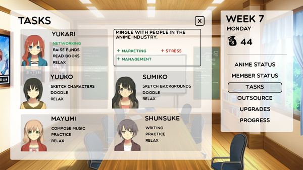 Anime Studio Simulator screenshot 6