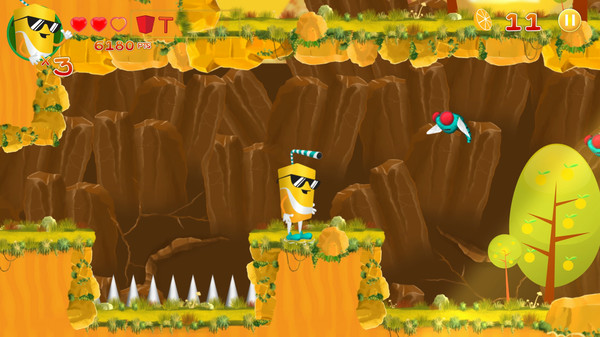 Orange Adventure screenshot 1