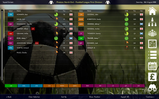 Retro Football Boss screenshot 2