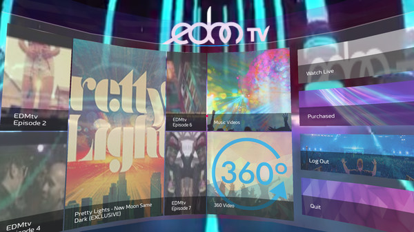 EDMtv VR screenshot 1