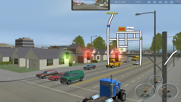18 Wheels of Steel: Across America screenshot 10
