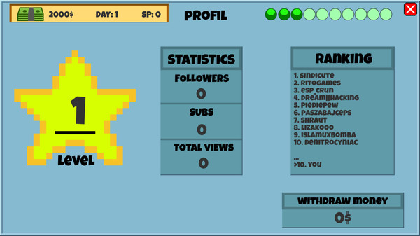 Streamer Simulator screenshot 3