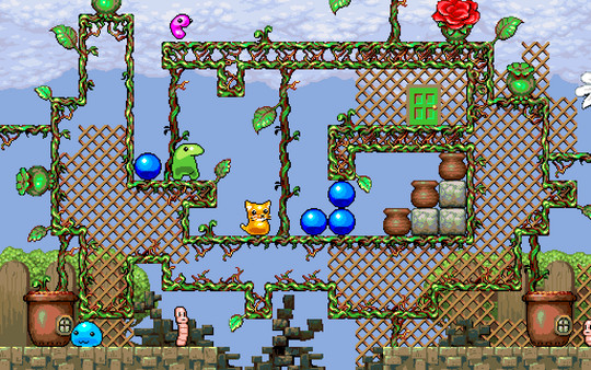 Kitty Kitty Boing Boing: the Happy Adventure in Puzzle Garden! screenshot 4