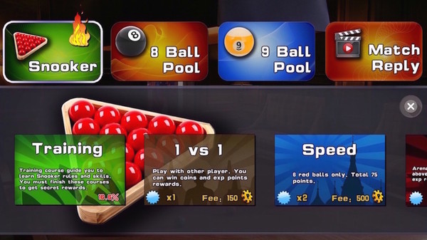 Snooker-online multiplayer snooker game! screenshot 1