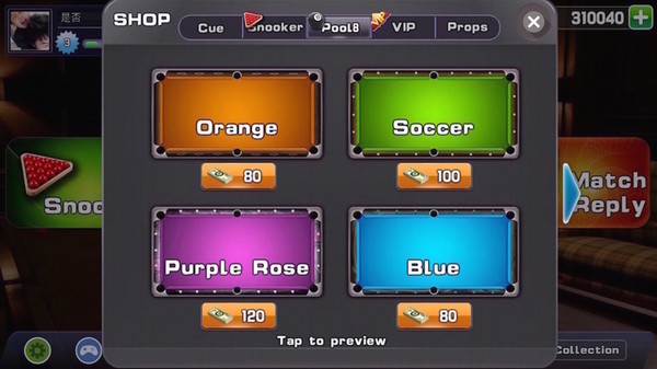 Snooker-online multiplayer snooker game! screenshot 4