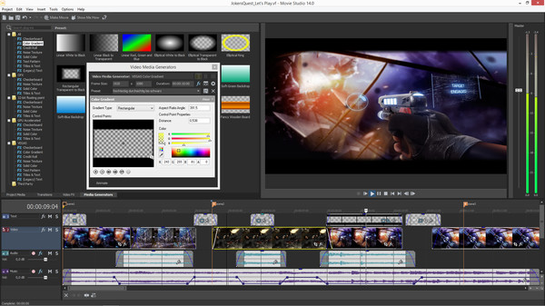 VEGAS Movie Studio 14 Steam Edition screenshot 1