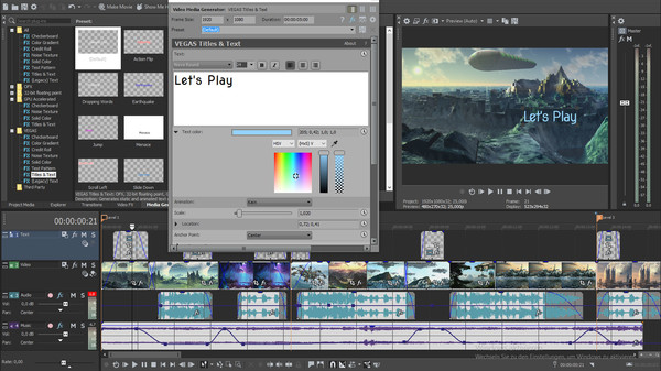 VEGAS Movie Studio 14 Platinum Steam Edition screenshot 2
