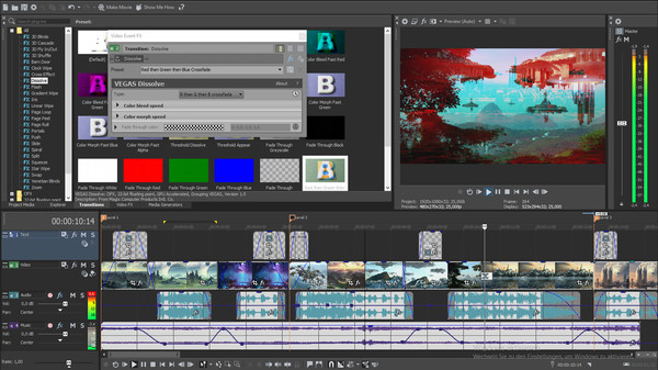 VEGAS Movie Studio 14 Platinum Steam Edition screenshot 4