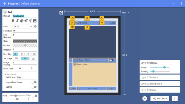 Card Creator screenshot 1