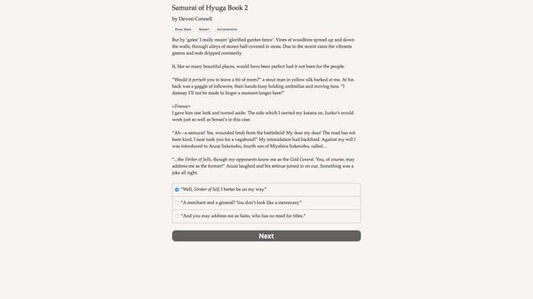 Samurai of Hyuga Book 2 screenshot 0