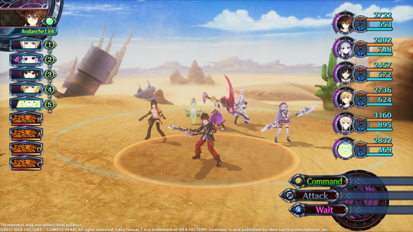 Fairy Fencer F Advent Dark Force screenshot 1