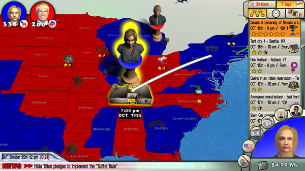 The Race for the White House 2016 screenshot 3