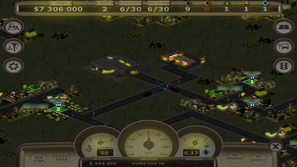 Bus Tycoon ND (Night and Day) screenshot 1