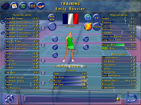 Tennis Elbow Manager screenshot 1