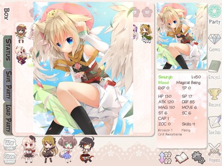 Moekuri: Adorable + Tactical SRPG screenshot 2