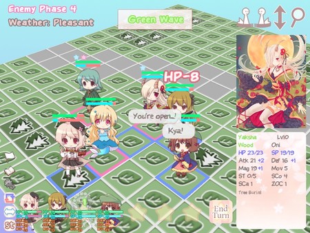 Moekuri: Adorable + Tactical SRPG screenshot 8