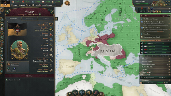 Victoria 3 screenshot 5