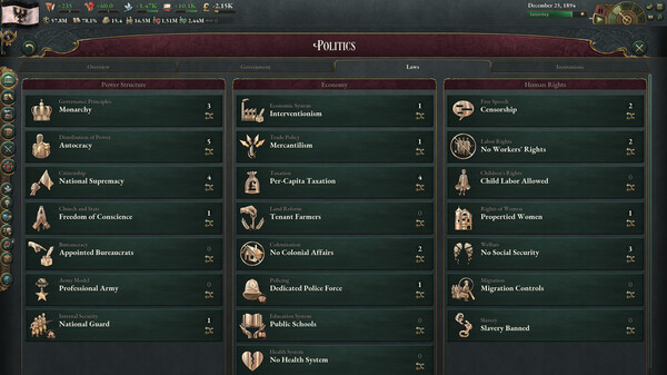 Victoria 3 screenshot 6