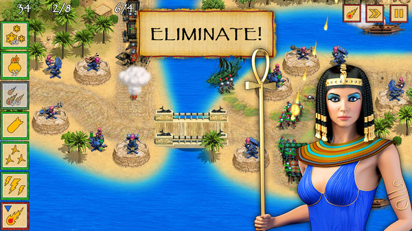 Defense of Egypt: Cleopatra Mission screenshot 1