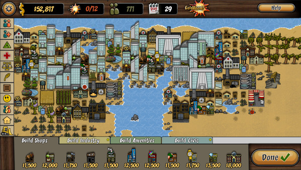 BoomTown! Deluxe screenshot 1
