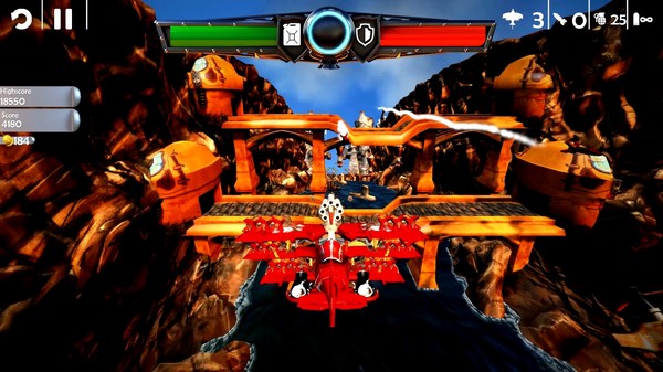 Red Barton and The Sky Pirates screenshot 3