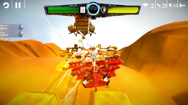 Red Barton and The Sky Pirates screenshot 1