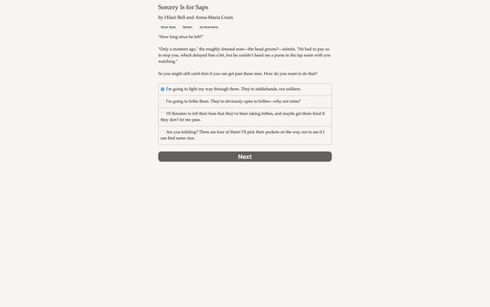 Sorcery Is for Saps screenshot 3
