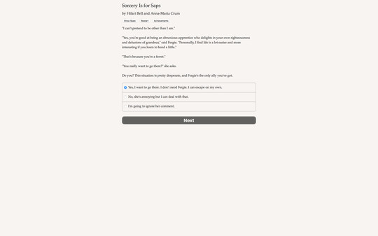 Sorcery Is for Saps screenshot 2
