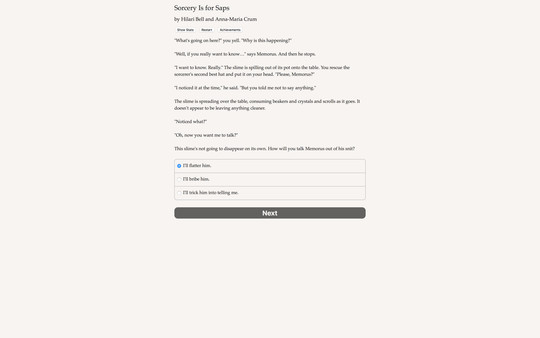 Sorcery Is for Saps screenshot 5