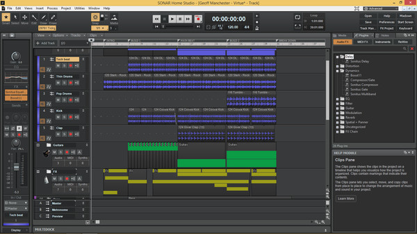 SONAR Home Studio screenshot 2