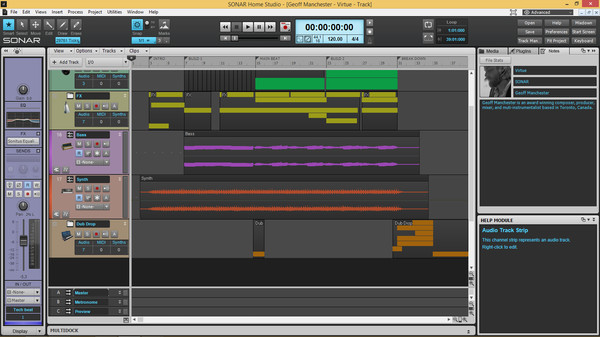 SONAR Home Studio screenshot 3