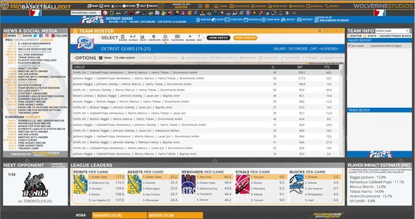 Draft Day Sports: Pro Basketball 2017 screenshot 8