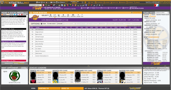 Draft Day Sports: Pro Basketball 2017 screenshot 6