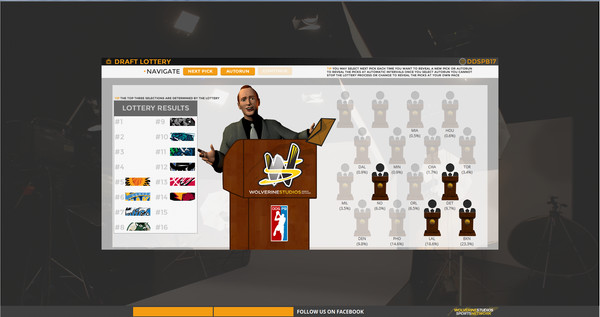 Draft Day Sports: Pro Basketball 2017 screenshot 2