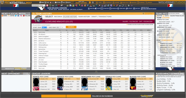 Draft Day Sports: Pro Basketball 2017 screenshot 7
