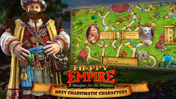 Happy Empire - A Bouquet for the Princess screenshot 2